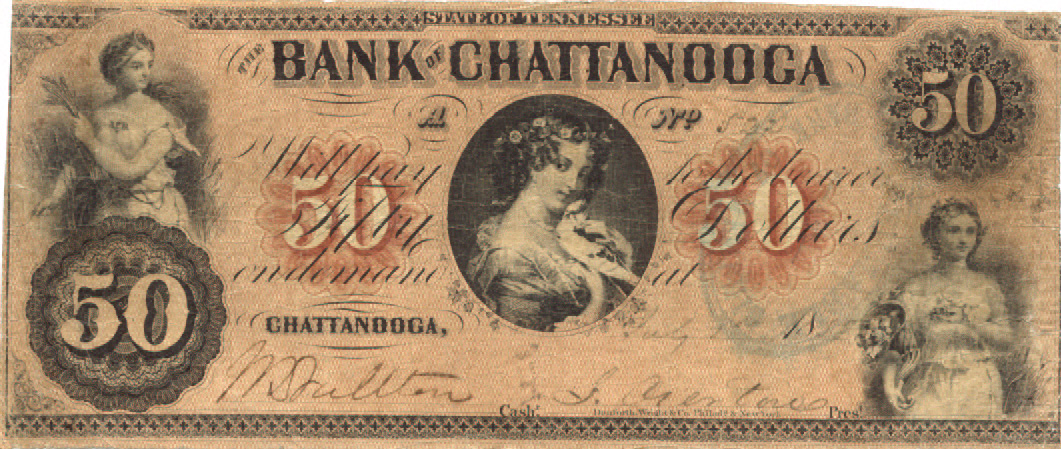 Bk Chattanooga $50 G-110